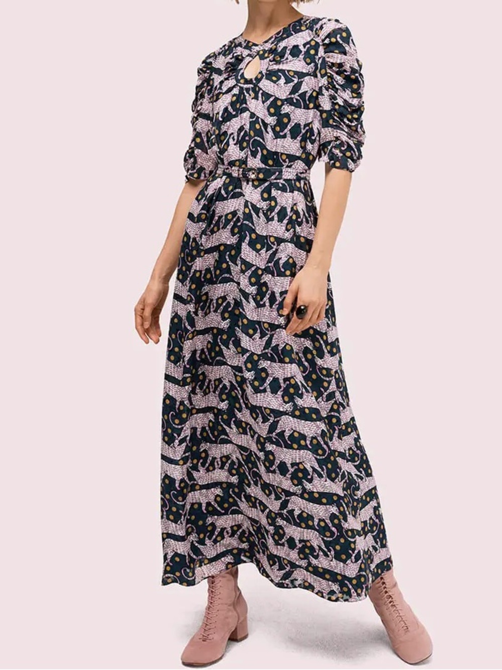 Kate Spade New York "Panther Dot" Dress